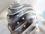 Antique 1887 Sterling Silver Teapot Spout Tea Strainer Basket Whiting USA Tea Leaf Catcher