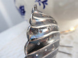 Antique 1887 Sterling Silver Teapot Spout Tea Strainer Basket Whiting USA Tea Leaf Catcher