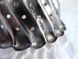 Antique 1887 Sterling Silver Teapot Spout Tea Strainer Basket Whiting USA Tea Leaf Catcher