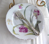 Rosenthal Versailles 5 Salad Plates Edwardian Botanlical Plates 1910s Victorian