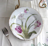 Rosenthal Versailles 5 Salad Plates Edwardian Botanlical Plates 1910s Victorian