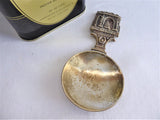 Victorian Era Tea Caddy Spoon Souvenir Cheddar Market Cross 1892 Tea Scoop