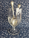 Bleeding Heart Spooner Victorian 1890 King And Son Spoon Vase EAPG