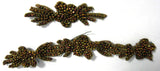 Edwardian Beaded Trim Copper Iris Glass Beads Iridescent Floral Destash Bead Trim Hand Made