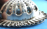 Gorham Sterling Silver Teapot Spout Tea Strainer Basket Ornate 1890s Tea Leaf Catcher