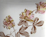 Transferware Butter Pat English Wilkinson Square 1890s Teabag Caddy