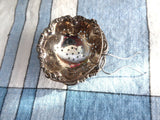 Sterling Silver Teapot Spout Tea Strainer Basket Ornate 1890s Tea Leaf Catcher Maltby Stevens