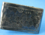 Antique Figural Napkin Ring Pan Faun Cymbals Meriden Book Piece 1880s