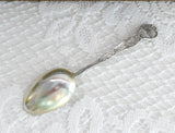 Spoon Sterling Silver Seattle WA Mt Rainier 1890s Souvenir Fancy