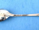 Sterling Silver Wausau Wisconsin Souvenir Spoon 1890s Mechanics Silver Co Engraved Bowl