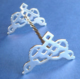 English Antique Kniferest Victorian Barley Twist EPNS 1890s England