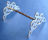 English Antique Kniferest Victorian Barley Twist EPNS 1890s England