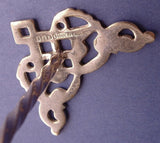English Antique Kniferest Victorian Barley Twist EPNS 1890s England