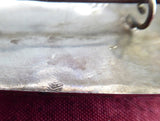 French Marks Silver Brooch Islamic Middle Eastern Rectangle Hand Made 1890s