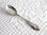 Spoon Sterling Silver Illinois Souvenir Watson Silver 1890s Engraved Monogram B O