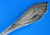 Spoon Sterling Silver Illinois Souvenir Watson Silver 1890s Engraved Monogram B O