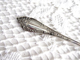 Spoon Sterling Silver Illinois Souvenir Watson Silver 1890s Engraved Monogram B O
