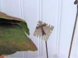 Edwardian Stick Pins 4 Hat Pins 1900 Lapel Pins Tea Party Antique Accessories Set