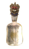 Blackpool Edwardian Tea Caddy Spoon Souvenir England Tea Scoop Enamel Finial 1900-1910