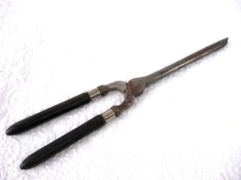 Antique hair discount curling iron