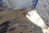 Gorham Sterling Silver Tea Strainer Ebony Handle Heavy 1890s Tea Leaf Catcher AMH