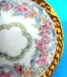 Haviland Limoges Butter Pat Ornate Floral Gold Roses Antique 1900-1910