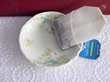 Edwardian Floral Transferware Johnson Brothers Butter Pat 1900-1913 Hand Colored