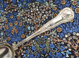 Spoon Edwardian Georgian Kings Pattern Serving Spoon EPNS Shell Large Tablespoon 1900
