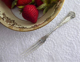 Strawberry Fork Newton Rogers Raleigh 3 Prong Fork 1900 Silver Plate No Monogram
