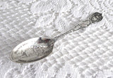 Spoon Sterling Silver Utah Souvenir Spoon 1900 Brigham Young Moroni Pavilion