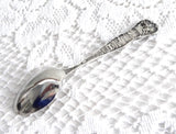 Spoon Sterling Silver Utah Souvenir Spoon 1900 Brigham Young Moroni Pavilion
