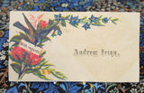 Victorian Calling Cards 11 Visiting Cards Flowers Birds Hands Various Styles Lot 3