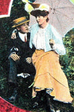 Edwardian Romance Postcard Real Photo Heart Happiness Antique 1900-1910