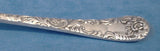 Edwardian Sugar Sifting Spoon English Fancy Design Sifter 1900 Paisley Holes EPNS