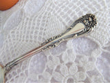 Soup Spoon Pair Hanover Rogers 1901 Bouillion Art Nouveau Silverplate No Mono