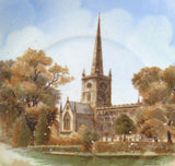 Cake Plate Shakespeare Burial Holy Trinity Church Stratford 1904-1906 Edwardian