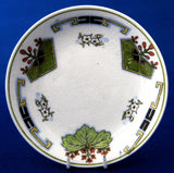 Edwardian Butter Pat Alfred Meakin English Transferware Teabag Caddy