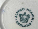 Edwardian Butter Pat Alfred Meakin English Transferware Teabag Caddy