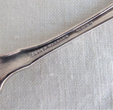 Vintage Silverplate Serving 4 Pieces 1910-1940 Meat Fork Spoon Butter Sugar Spoon
