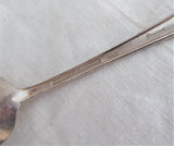 Vintage Silverplate Serving 4 Pieces 1910-1940 Meat Fork Spoon Butter Sugar Spoon