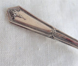 Vintage Silverplate Serving 4 Pieces 1910-1940 Meat Fork Spoon Butter Sugar Spoon