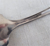 Vintage Silverplate Serving 4 Pieces 1910-1940 Meat Fork Spoon Butter Sugar Spoon