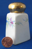 Noritake Nippon Salt Shaker Cruet Poppy Hand Painted 1910s