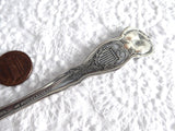 Vermont State Spoon Antique Wm Rogers Silver Eagle Forest 1910s US State Spoon