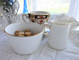 Shelley Cream and Sugar Basin Ye Olde Mint House Pevensey Milk Sussex 1910s