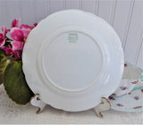 Shelley Salad Plate Dessert Roses Forget-Me-Nots Gainsborough 7 Inches In Diameter