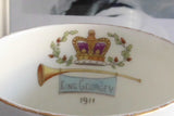 Shelley England 1911 Coronation Mug King George V Queen Mary Lion Back