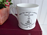 Coronation Mug King George V Queen Mary Shelley England 1911 Mayor Of Morecambe