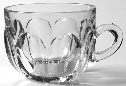 Heisey Colonial Punch Cup Set of Two 1940s Pair Of Cups Elegant Glass Crystal