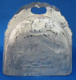 Atlantic City New Jersey Dust Pan Crumber Silver Plate Souvenir 1920s Table Gadget